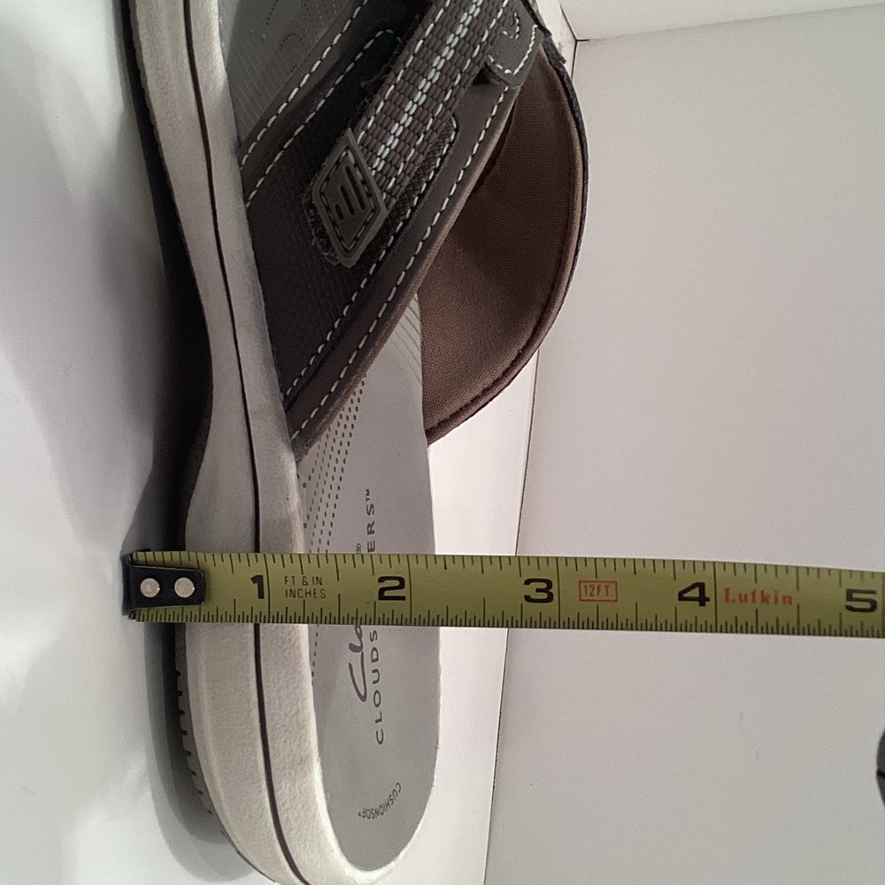 Clarks Cloudsteppers size 7 Dark Brown Sandals. NEW. (A3) - Picture 10 of 10